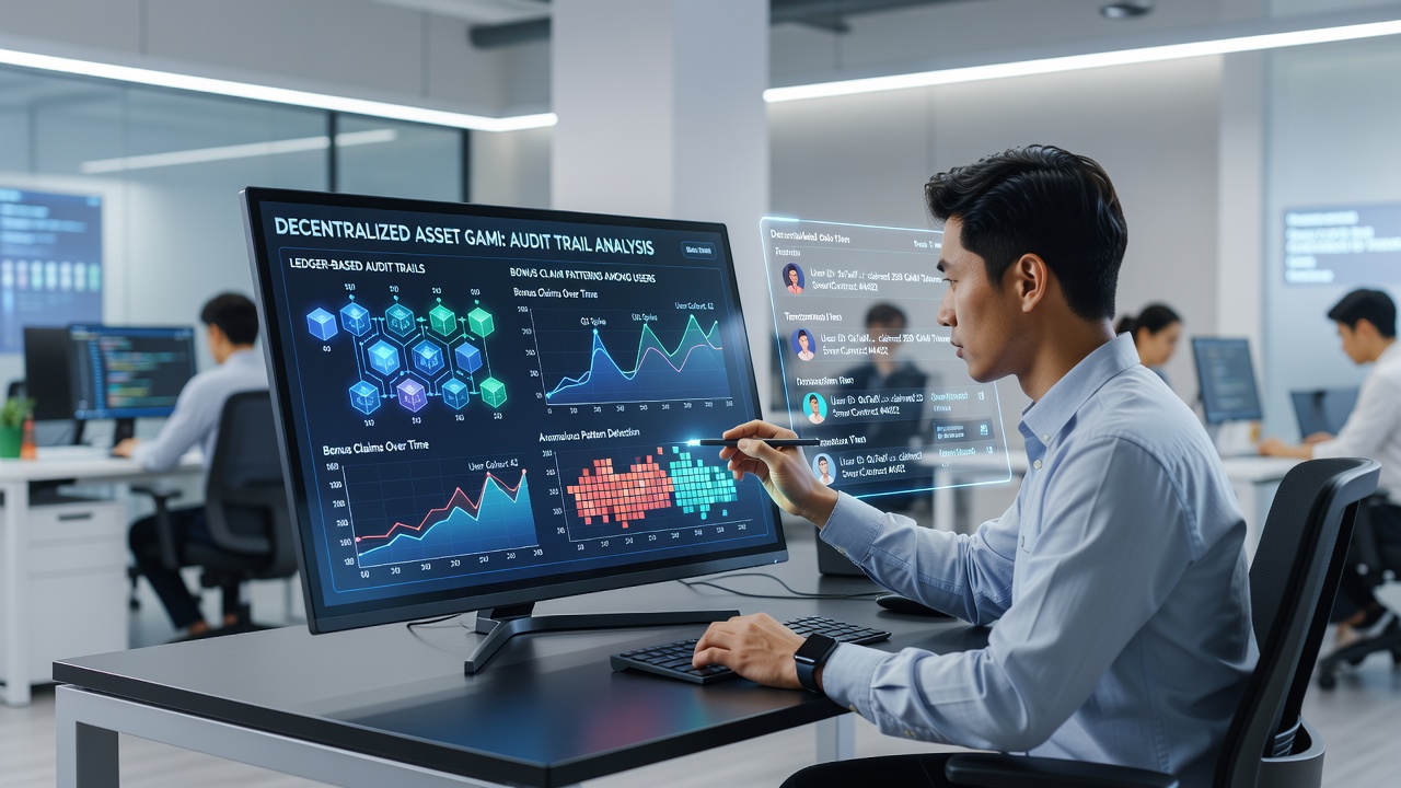 Analyse von Bonus-Claim-Mustern auf Blockchain-Ledgern
