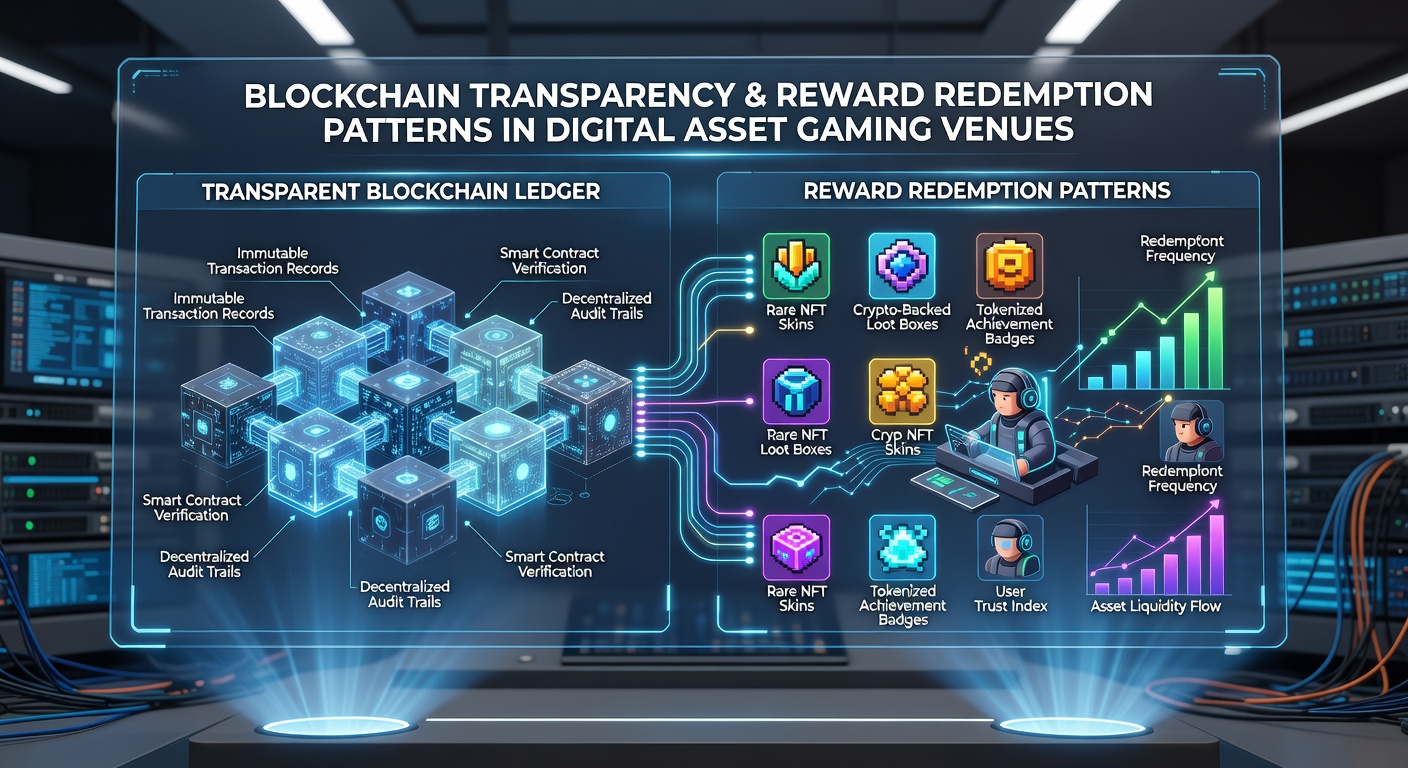 Datenfluss und Einlösungsmuster in Blockchain-basierten Gaming-Plattformen