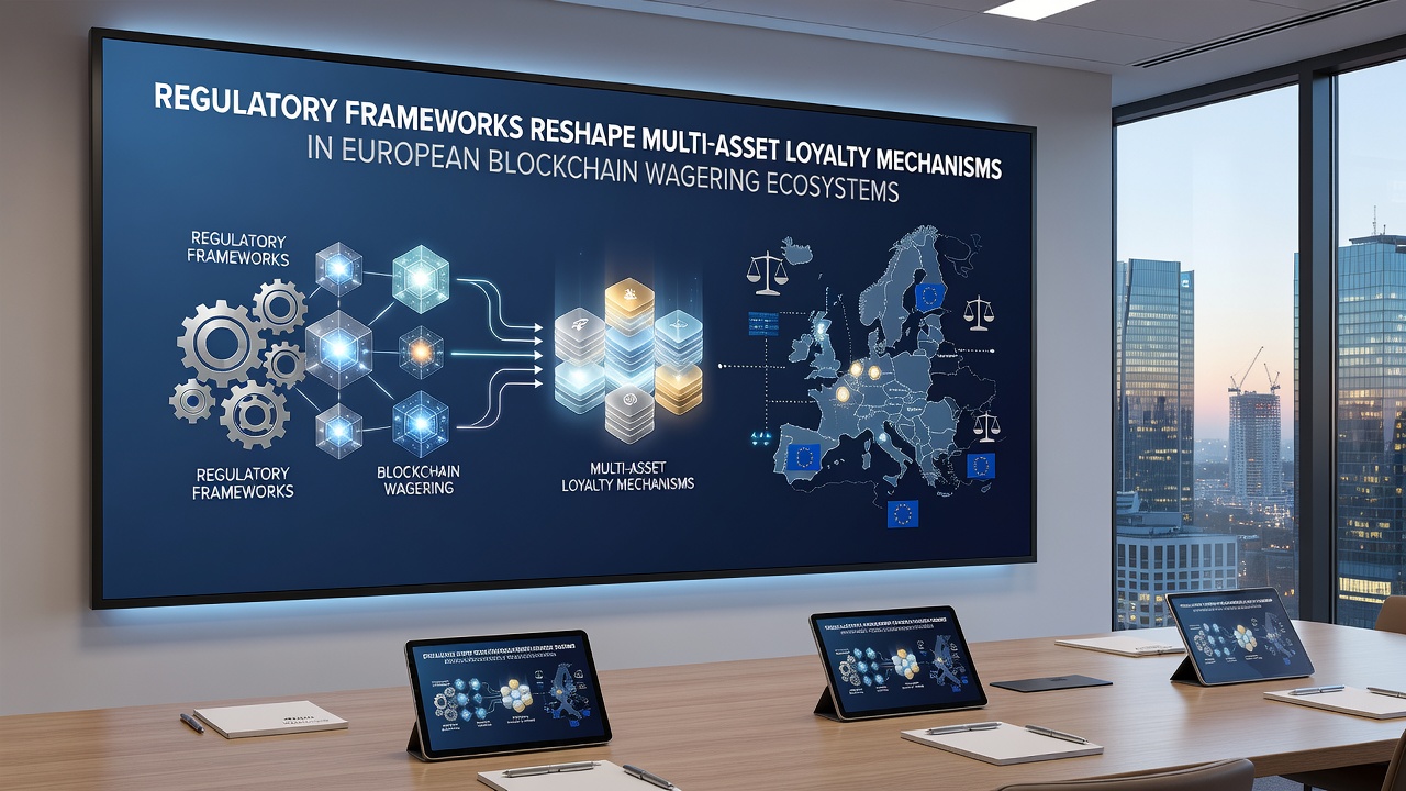 Illustration von Multi-Asset-Transaktionen in regulierten europäischen Wettnetzwerken